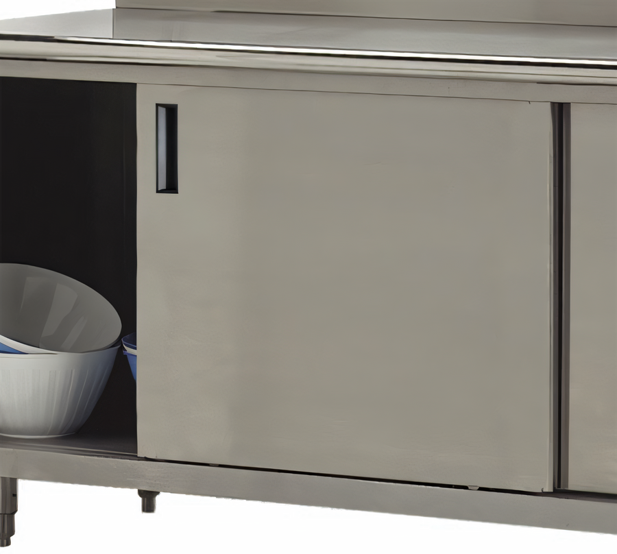 Product image #1 for Advance Tabco Stainless Steel Sliding Door for Work Tables, 30 Inch Max Width Per Door