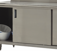 Advance Tabco Stainless Steel Sliding Door for Work Tables, 30 Inch Max Width Per Door