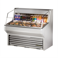 True THAC-48-S-HC-LD Horizontal Air Curtain Refrigerated Merchandiser, 48-1/8