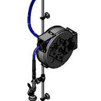 Thumbnail image #1 for T&S Brass B-7122-C1MXS2E Enclosed Stainless Steel Retractable Hose Reel Assembly with 30' Hose, Mixing Faucet and Spray Valve