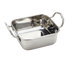 Thumbnail image #1 for American Metalcraft Mini Square Stainless Steel Roasting Pan, 14 oz.
