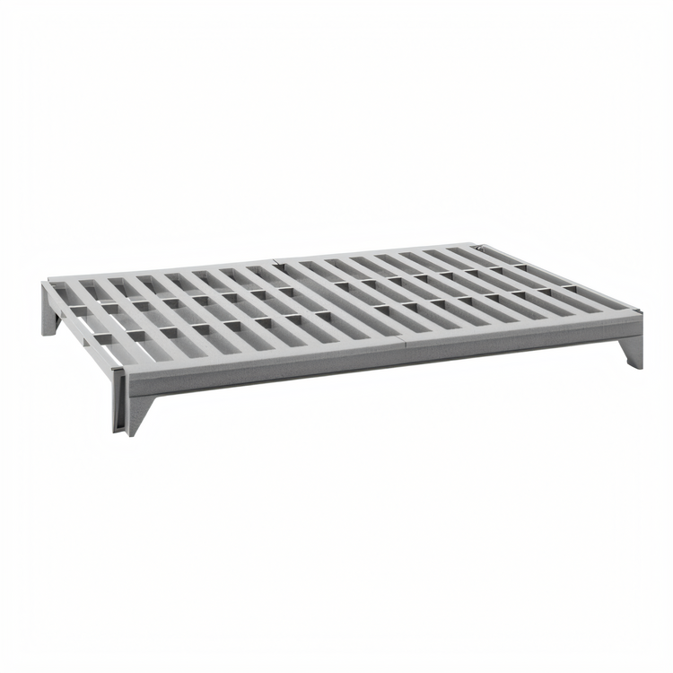 Product image #2 for Cambro Camshelving Premium 24-Inch Wide x 18-Inch Deep Vented 5-Shelf Polymer Shelf Kit, Speckled Gray