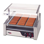 Thumbnail image #1 for APW Wyott (Middleby) X*PERT HR-31 Countertop Hot Dog Roller Grill, 11 Chrome Rollers, Stainless Steel Exterior, Infinite Controls
