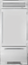 Thumbnail image #1 for True Residential 36-Inch One-Section Upright Refrigerator/Freezer Column with Bottom Freezer, Built-In Ice Maker, Left-Hinged Stainless Steel Solid Door