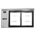 Thumbnail image #1 for Continental Refrigerator BB59NSSSGDPT 59-Inch Pass-Thru Refrigerated Back Bar Cooler with Sliding Glass Doors