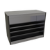 Thumbnail image #1 for Glastender 48-Inch Open Front Back Bar Liquor Display Cabinet with 3-Step Display and LED Lighting