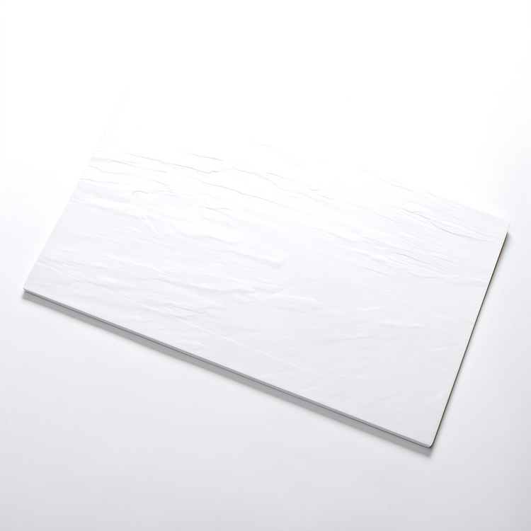 Product image #1 for Rectangular Melamine Faux Slate Serving Platter, 21-1/2 x 13 Inch, White
