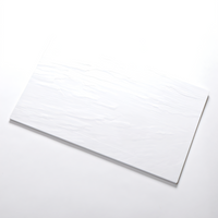 Rectangular Melamine Faux Slate Serving Platter, 21-1/2 x 13 Inch, White