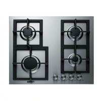 Summit 23-5/8-Inch Built-In 4-Burner Gas Cooktop with Sealed Burners
