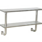 Thumbnail image #1 for Klinger's Trading ES-WS-72 Enclosed 18/430 Stainless Steel Equipment Stand Workshelf for 72-1/2"W x 30"D Stand