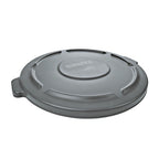 Thumbnail image #1 for Rubbermaid Commercial Products BRUTE FG261960GRAY 20-Gallon Gray Flat Plastic Trash Can Lid Case of 6