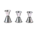 Thumbnail image #1 for Stainless Steel Double Jigger, 1 oz. x 1-1/2 oz., Rolled Edge, Satin Finish