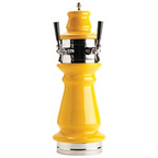 Thumbnail image #1 for Micro Matic USA CT500-2 Vienna 2-Faucet Countertop Air-Cooled Ceramic Draft Beer Tower