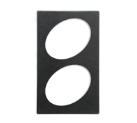 Miramar Single-Size Oval Adapter Plate Template for Miramar Cookware