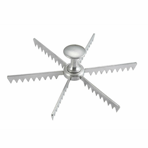 Product image #1 for Winco Cast Aluminum 6-Cut Pie & Cake Marker