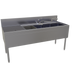 Thumbnail image #1 for Glastender Four Compartment Underbar Sink Unit with Left Drainboard, 66 Inch Wide