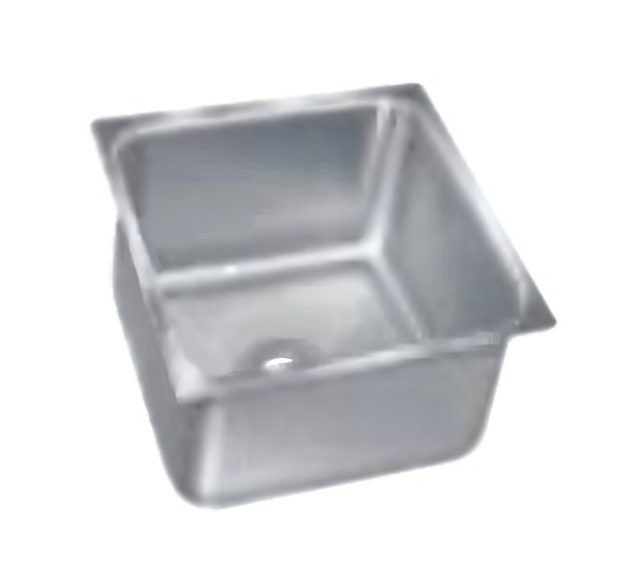 Product image #1 for Advance Tabco 1-Compartment Undermount Sink, 20 x 20 x 8 Inch, 18 Gauge 304 Stainless Steel