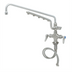 Thumbnail image #1 for UltraRinse Stainless Steel Single-Hole Deck-Mount Mixing Faucet with 18
