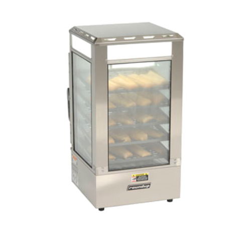 Product image #1 for Antunes SDC-500 Countertop Steamer Display Cabinet with 5 Sliding Shelves, 120V