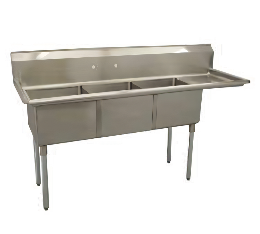 Product image #1 for Serv-Ware E3CWP1824R-24 Compartment Sinks