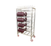Thumbnail image #1 for Stainless Steel Dome Drying Rack with Removable Wire Caddy, 50-Dome / 100-Underliner Capacity