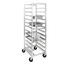 Thumbnail image #1 for Channel Manufacturing UTR-5 Aluminum Standard Series End-Load Bun Pan / Steam Table Pan Rack, 5-Position, 20.5 x 26 x 36 Inches