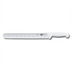 Thumbnail image #1 for Victorinox Fibrox HACCP 12-Inch Granton Slicer Knife with White Fibrox Handle