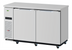 Thumbnail image #1 for Turbo Air Super Deluxe 60-Inch Narrow Two-Section Back Bar Cooler with 2 Solid Doors