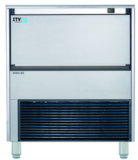 ITV SPIKA NG 360 Self-Contained Air-Cooled Cube Ice Machine with 99 lb Bin