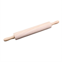Wood Rolling Pin, 15-Inch Long x 2-3/4-Inch Diameter