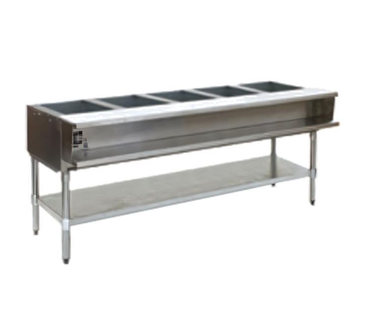 Product image #1 for Eagle SWT5-240 Water Bath Hot Food Table with AutoFill, 5-Well, 79"W