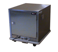 Carter-Hoffmann PH185 Mobile Undercounter Heated Food Transport Cabinet with Universal Slides, 10 Full-Size Pan Capacity