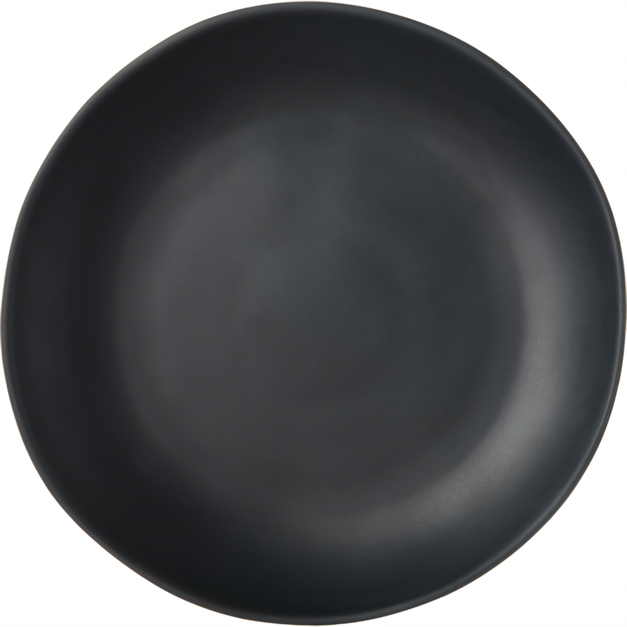 Product image #1 for Ridge 10-1/2 Inch Free Form Melamine Dinner Plate, Slate