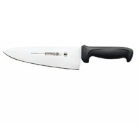 Mundial 8-Inch Chef's Knife with High Carbon Stain-Free Blade and Black Polypropylene Handle