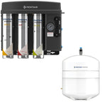Thumbnail image #1 for Everpure EZ-RO 200/2G-BL Blended RO Water Filtration System, Non-Electric, Wall-Mount, Adjustable TDS, 200 GPD, 2-Gallon Tank