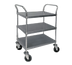 Thumbnail image #1 for Advance Tabco Three-Shelf Stainless Steel Utility Cart with Casters