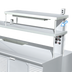 Thumbnail image #1 for La Rosa Heat Lamp Raceway for Overshelf Brackets, 304 Stainless Steel