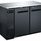 Thumbnail image #1 for Hurakan by Equip.me 48-Inch Narrow Back Bar Refrigerator with 2 Solid Doors, 11.2 Cu. Ft.
