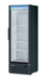 Thumbnail image #1 for Turbo Air One-Section Glass Door Merchandiser Refrigerator, 14.44 Cu. Ft., Bottom-Mounted Self-Contained, Black Cabinet
