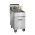 Thumbnail image #1 for Imperial 75 lb Open Pot Gas Floor Fryer with Snap Action Thermostat