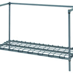 Thumbnail image #1 for Quantum 184234DGY Modular Wire Dunnage Rack, 42 x 18 x 34 Inches, Gray Epoxy Antimicrobial Finish