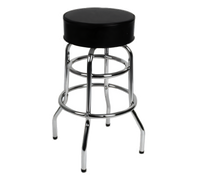 Klinger's Trading CSRC24-CHROME FRAME Bar Stool Seats & Bases