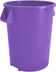 Thumbnail image #1 for Bronco 32 Gallon Round Stackable Waste Container, Purple