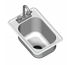 Thumbnail image #1 for Eagle Group Self-Rimming Drop-In Sink, 1-Compartment, 16 x 20 x 8 Inch Bowl, Deck-Mount Faucet