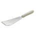 Thumbnail image #1 for Winco White Ergonomic Handle Fish Spatula with Stainless Steel Satin-Finish Blade