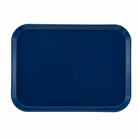 Cambro Camtray Rectangular Fiberglass Fast Food & Cafeteria Tray, 16-1/2 x 22-1/2 Inches, Amazon Blue