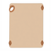 Thumbnail image #1 for Winco STATIKBoard Brown Rectangular Co-Polymer Cutting Board, 15 x 20 x 1/2 Inch
