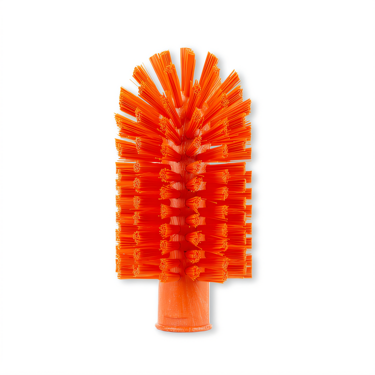 Product image #1 for Sparta Non-Absorbent 3-Inch Diameter Pipe & Valve Brush with Polyester Bristles, Orange