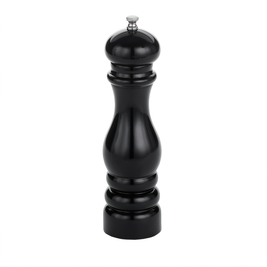 Product image #1 for American Metalcraft 8-Inch Black Wood Tabletop Pepper Mill