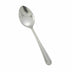 Thumbnail image #1 for Winco Dominion Heavy Weight 7-Inch Dinner Spoon, 18/0 Stainless Steel, Vibro Finish